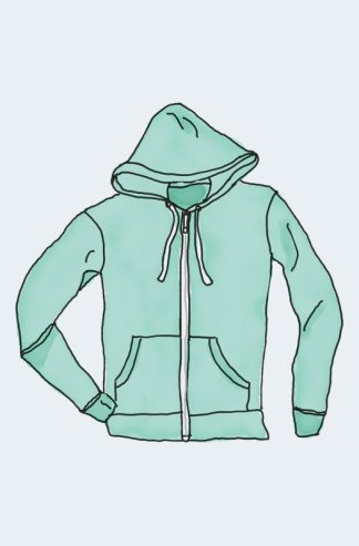 Hoodie with Zipper